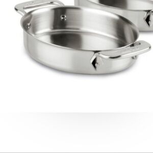 All-Clad Stainless Steel Mini Oval 7 inch Baker‎ new